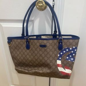 Limited Edition American Flag Gucci Bag